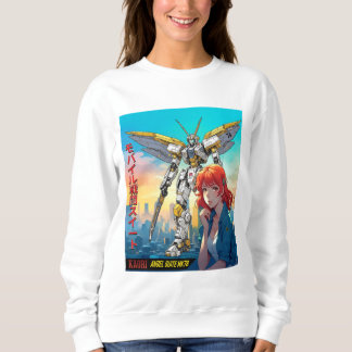 SWEATSHIRT MECHA WARRIOR - LA SUITE ANGEL DE KAORI MK78