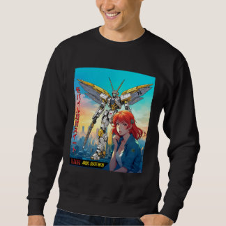 SWEATSHIRT MECHA WARRIOR - LA SUITE ANGEL DE KAORI MK78