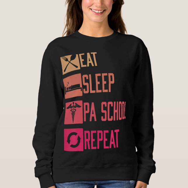 Sweatshirt Médecin Assistant Diplôme Médecin Assistant Médeci (Devant)
