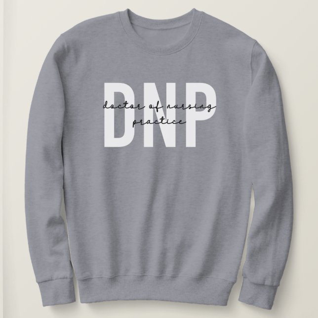 Sweatshirt Médecin du PDNP - Pratique en soins infirmiers (Design devant)