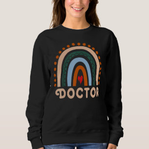 Sweatshirt Médecin Rainbow Appréciation des travailleurs esse