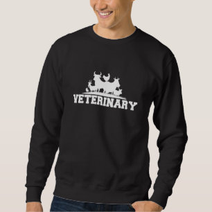 Sweatshirt Médecine vétérinaire Animal Doctor Vet Tech Vétéri