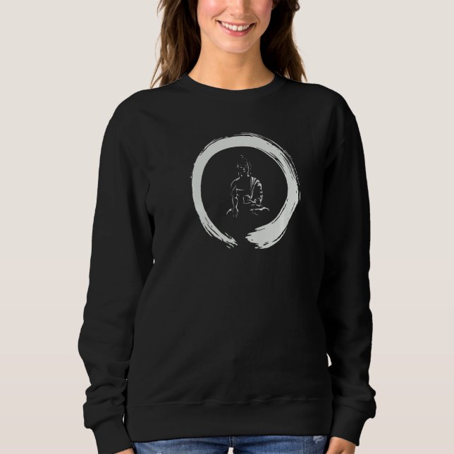 Sweatshirt Méditation Bouddha Zen Bouddhisme (Devant)