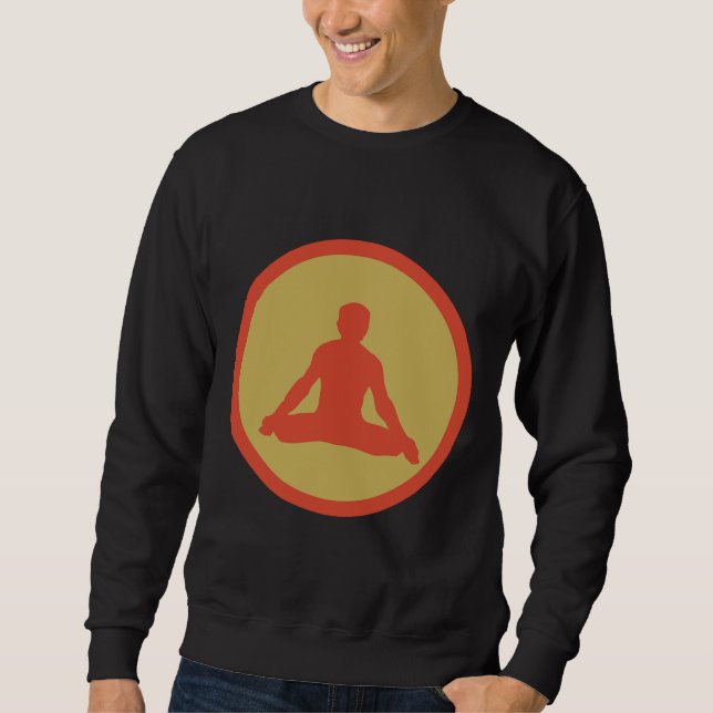 Sweatshirt Méditation de Yoga 30 (Devant)