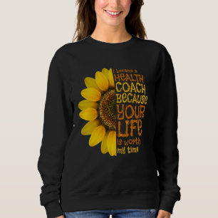 Sweatshirt Méditation Votre vie vaut mon temps Bien-être Sant