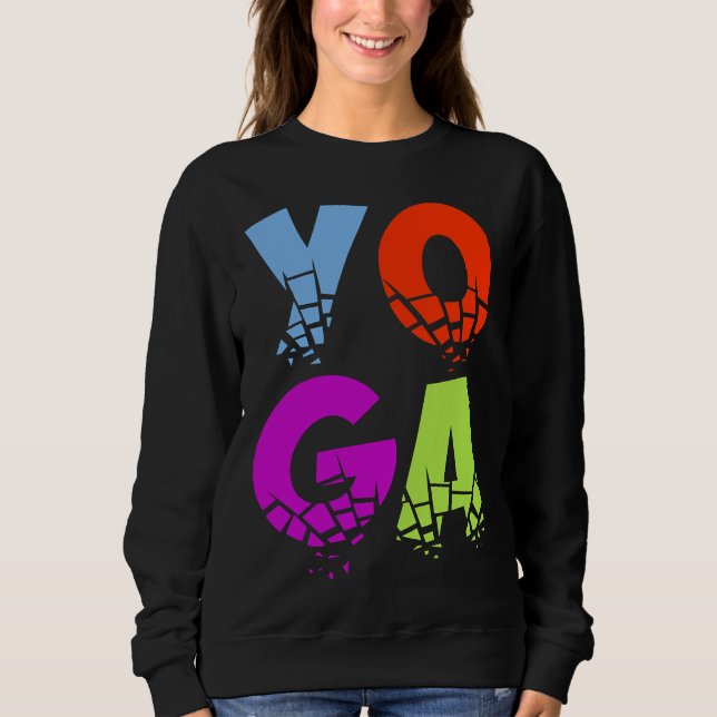 Sweatshirt Méditation Yoga en édition limitée (Devant)