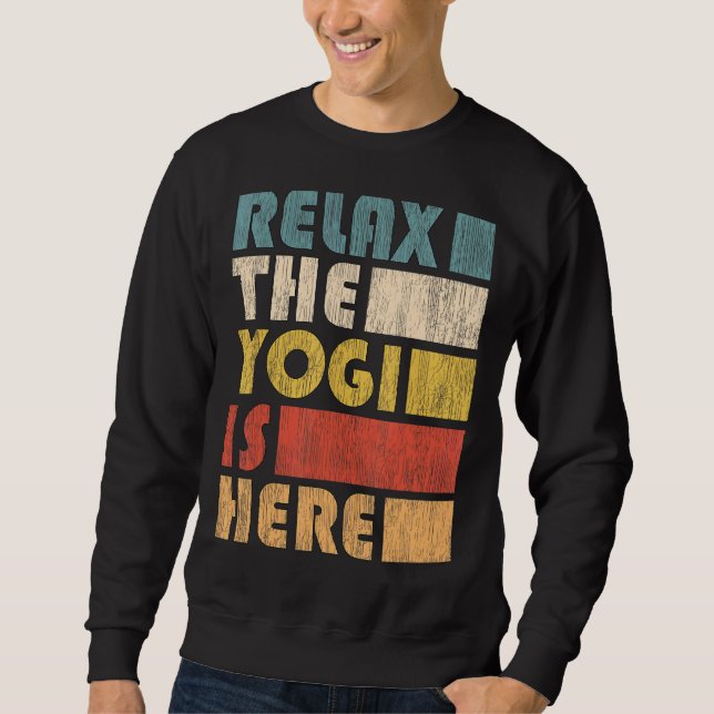 Sweatshirt Méditation Zen Yoga Relax Yogi Omm (Devant)