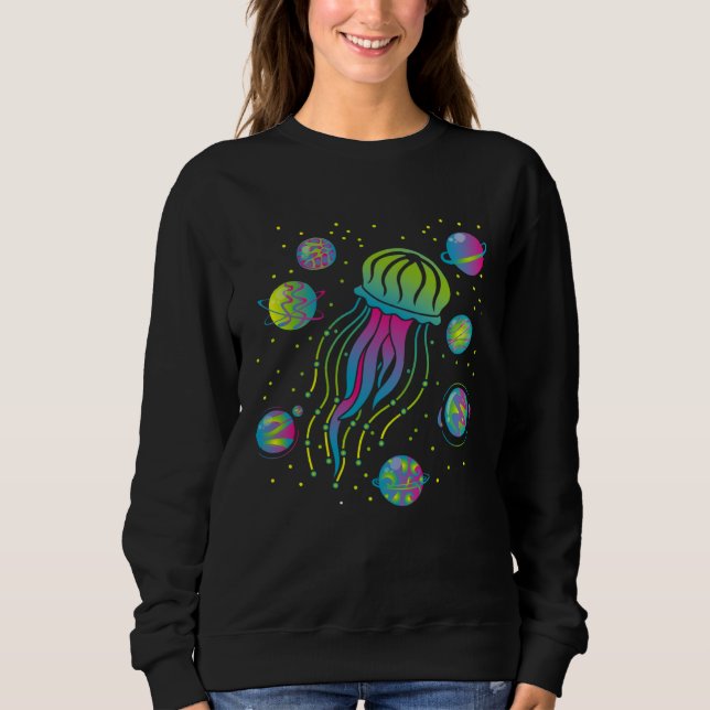 Sweatshirt Méduse Espace (Devant)