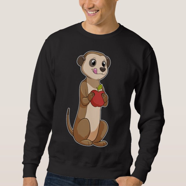 Sweatshirt Meerkat Apple (Devant)