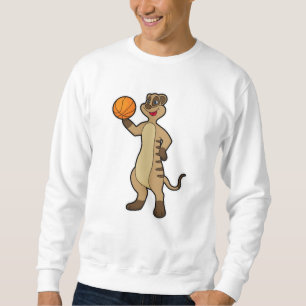 Sweatshirt Meerkat au Basketball Sports
