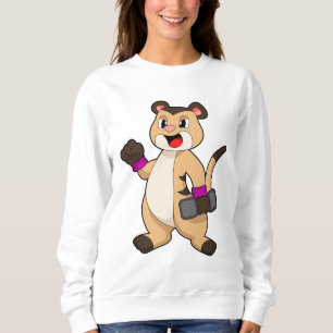 Sweatshirt Meerkat avec Dumbbell