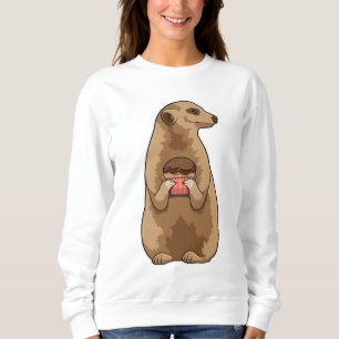 Sweatshirt Meerkat avec Muffin
