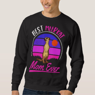 Sweatshirt Meerkat Maman jamais