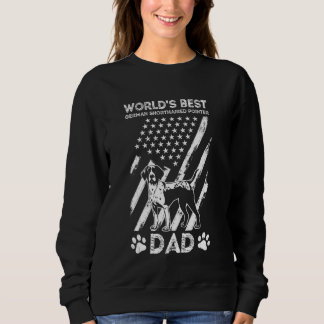 Sweatshirt MEILLEUR Allemand Du MONDE Pointeur Raccourci Père