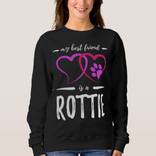 Sweatshirt Meilleur ami Rottie Dog Rottweiler Chien Maman