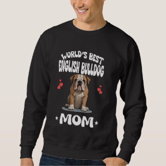 Sweatshirt Meilleur animal de compagnie anglophone de Bulldog