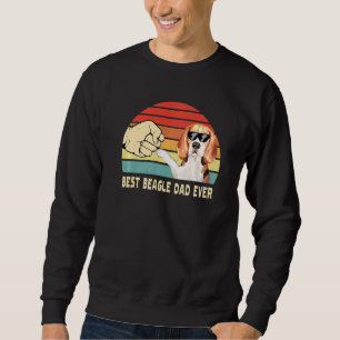 Sweatshirt Meilleur Beagle Chien Papa Jamais Pet Fête des pèr