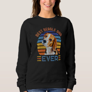 Sweatshirt Meilleur Beagle Papa Ever Dog Fête des pères