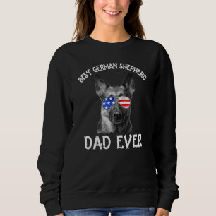 Sweatshirt Meilleur Berger Allemand Chien Papa Jamais América