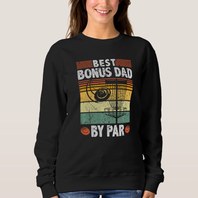 Sweatshirt Meilleur Bonus Papa Par Frisbee Disc Golf Père's D (Devant)
