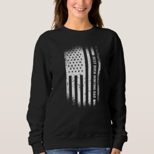 Sweatshirt Meilleur chasseur de canards Papa chasseur de cana