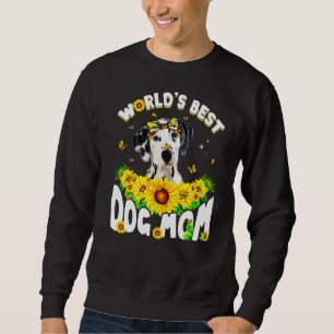Sweatshirt Meilleur Chien Dalmatien Maman Fête des Mères Drôl