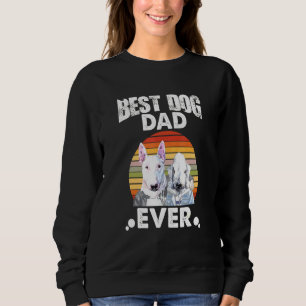 Sweatshirt Meilleur Chien Papa A Jamais Regarder Bull Terrier