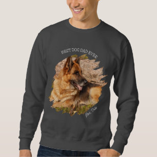 Sweatshirt Meilleur Chien Papa Jamais Amusant Personnalisé An