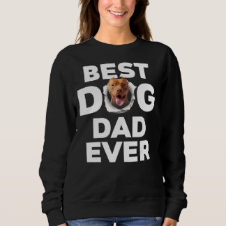 Sweatshirt Meilleur Chien Papa Jamais Pitbull Aimants