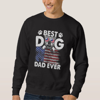 Sweatshirt Meilleur Chien Papa Jour Chien Français Chien Chie