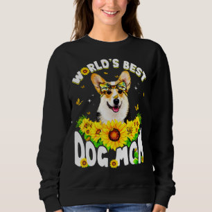Sweatshirt Meilleur Corgi Chien Maman Mère Drôle Fête des Mèr