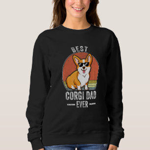 Sweatshirt Meilleur Corgi Chien Papa Jamais Costume Propriéta
