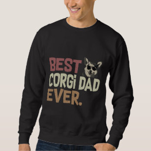 Sweatshirt Meilleur Corgi Papa Jamais Funny Corgi Propriétair