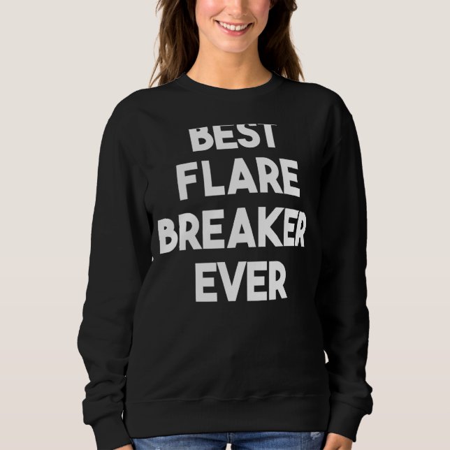 Sweatshirt Meilleur coupe-feu jamais (Devant)