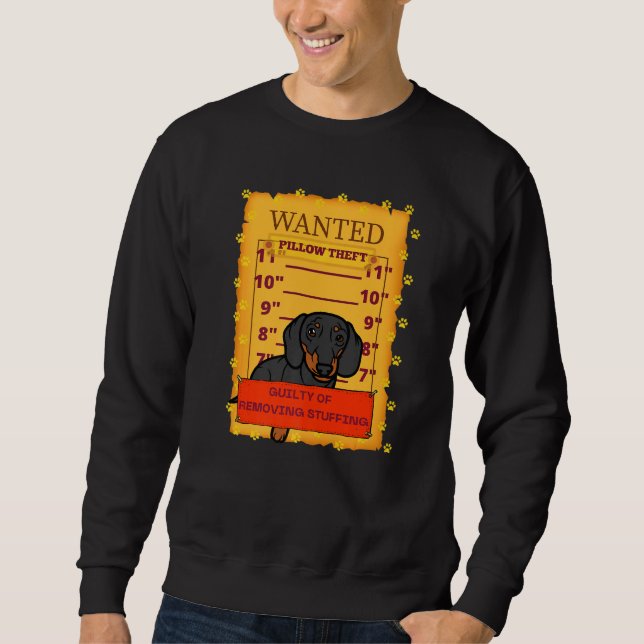 Sweatshirt Meilleur Dachshund Fan drôle Wiener Chien Recherch (Devant)