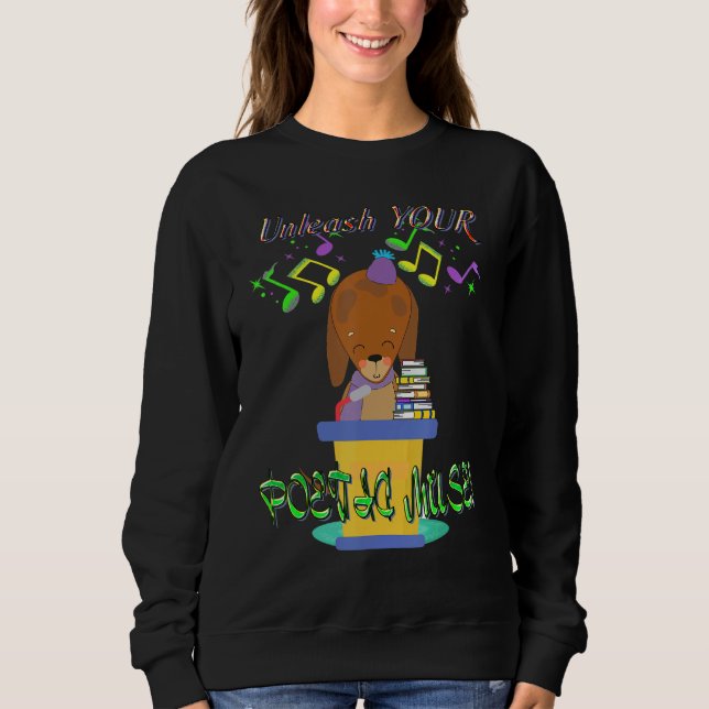 Sweatshirt Meilleur Dachshund Funny Wiener Dog libérer Mus po (Devant)