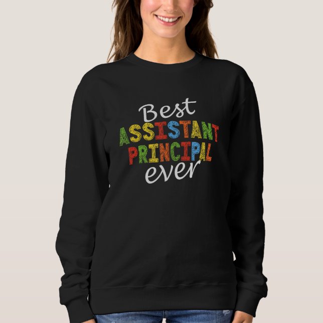 Sweatshirt Meilleur directeur adjoint de tous les temps (Devant)