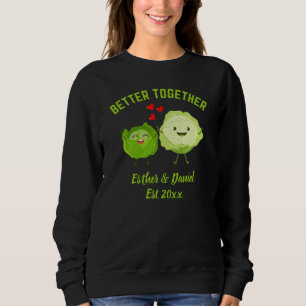 Sweatshirt MEILLEUR ENSEMBLE Chou Mignon Couple Saint-Valenti