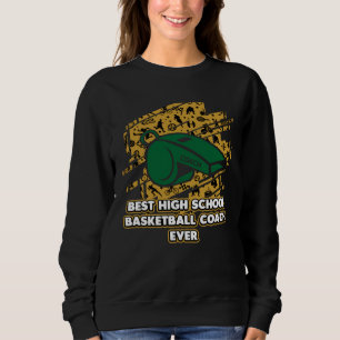 Sweatshirt Meilleur entraîneur de basket-ball au lycée de tou