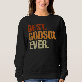 Sweatshirt Meilleur filleul jamais Meilleur filleul du monde 