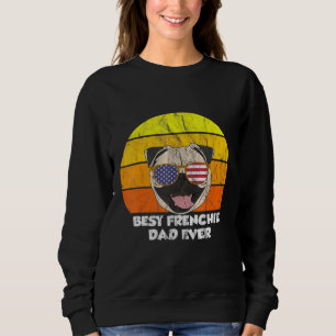 Sweatshirt Meilleur Frenchie Papa Ever Bulldog 1