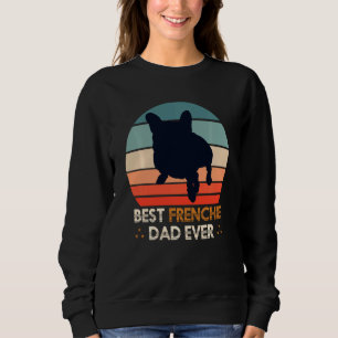 Sweatshirt Meilleur Frenchie Papa Jamais Chien éleveur Hommes
