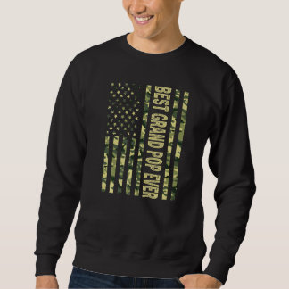 Sweatshirt Meilleur Grand Pop jamais nous Drapeau Américain G