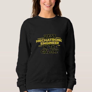 Sweatshirt Meilleur Ingénieur Mécatronique En Mécanique Galax