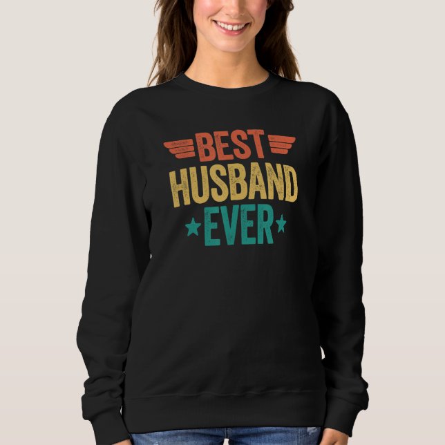 Sweatshirt Meilleur Mari jamais (Devant)