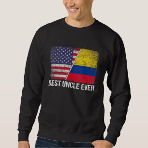 Sweatshirt Meilleur Oncle jamais Fête des pères Colombie Us D