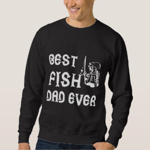 Sweatshirt Meilleur papa de poisson jamais 525