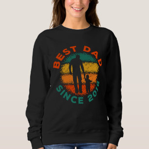 Sweatshirt Meilleur Papa Depuis 2016