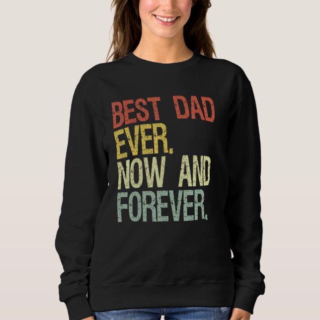Sweatshirt Meilleur papa jamais (Devant)