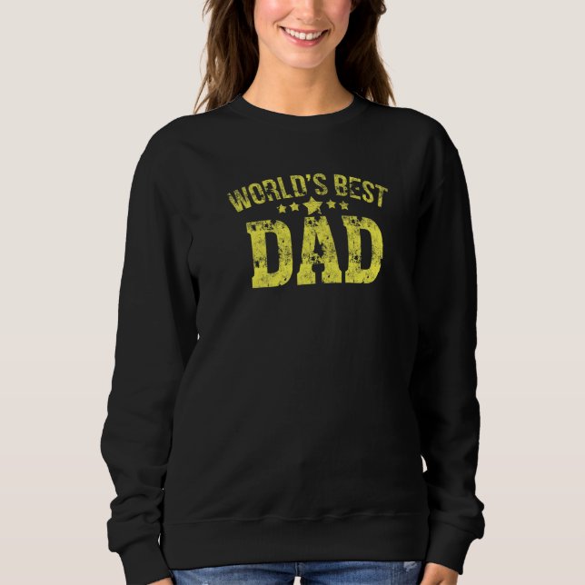 Sweatshirt Meilleur papa jamais (Devant)